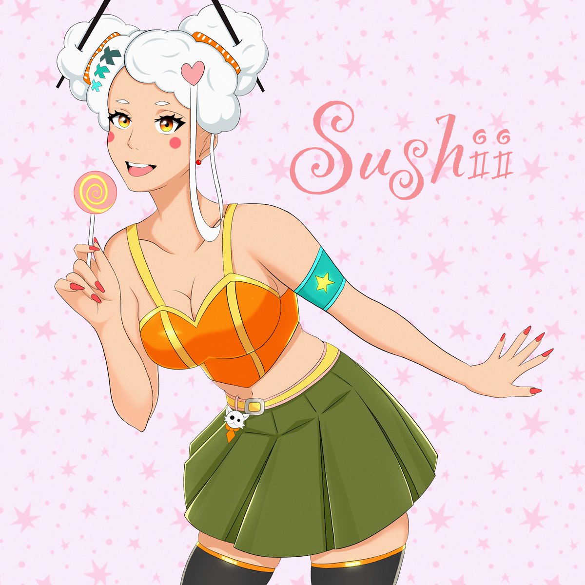 s0_sushii's tweet photo. A little sweetness and a little sparkle ✨Had so much fun doing another drawing of my OC today, hope you like her as much as I do💕

#digitalarwork #art #artwork #anime #animestyle #oc #originalcharacter #sushi #pocreate https://t.co/PfuIUFGObb