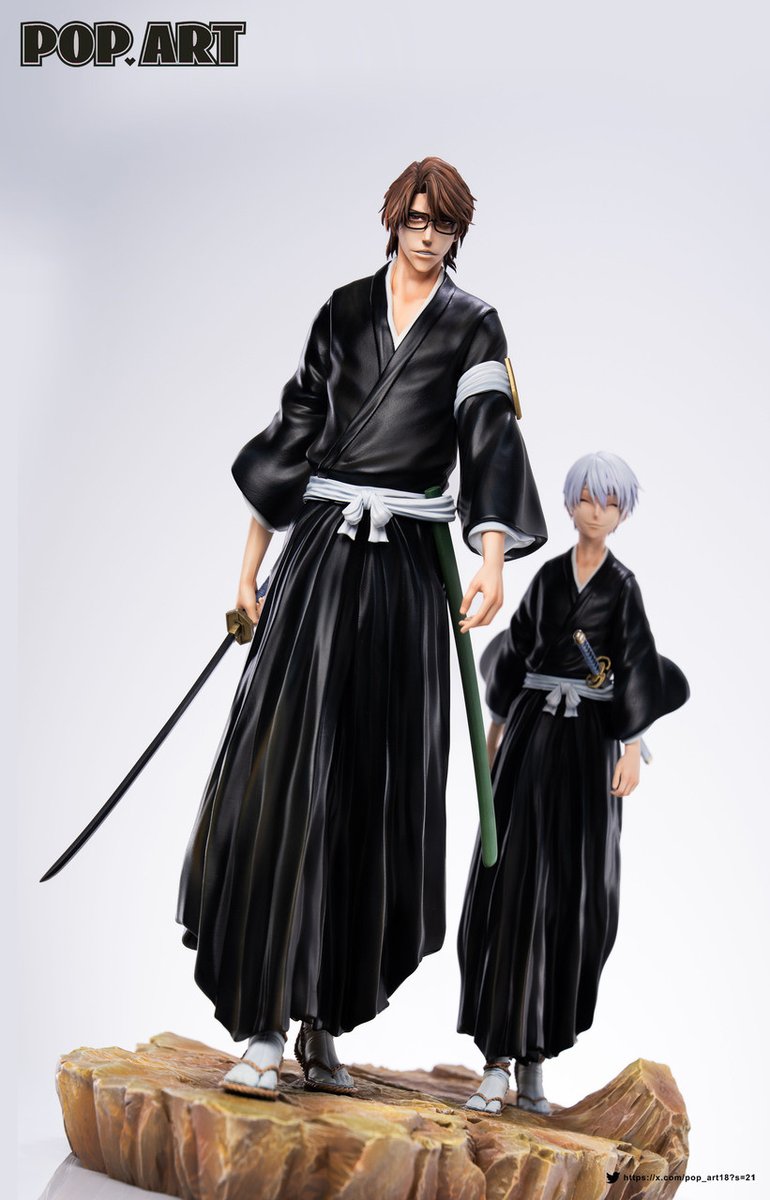 MajinStore's tweet image. 🔥 Sosuke Aizen &amp;amp; Ichimaru Gin – PopArt Studio
Estrategia y engaño danzan en un juego donde nada es lo que parece.
Dos mentes peligrosas que mueven los hilos desde las sombras.
#bleach #aizen #gin