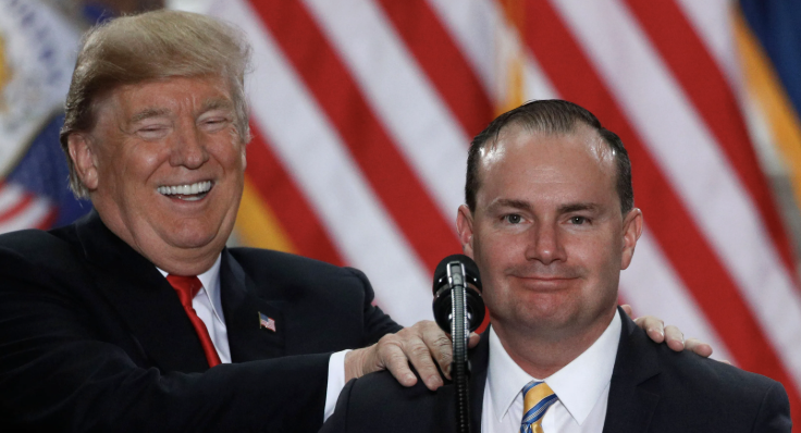 funder's tweet image. Sen. Mike Lee just said the quiet part out loud. He admitted the SAVE Act is about winning the Senate, not "election integrity." A literal confession of voter suppression. 🚨

Details here: dworkinsubstack.com/p/trumps-brain…