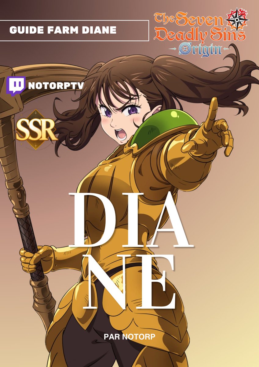 Notorp11's tweet photo. GUIDE FARM DIANE 7DS ORIGIN ❗️

#7ds #7dsorigin https://t.co/THLj0YQK7z