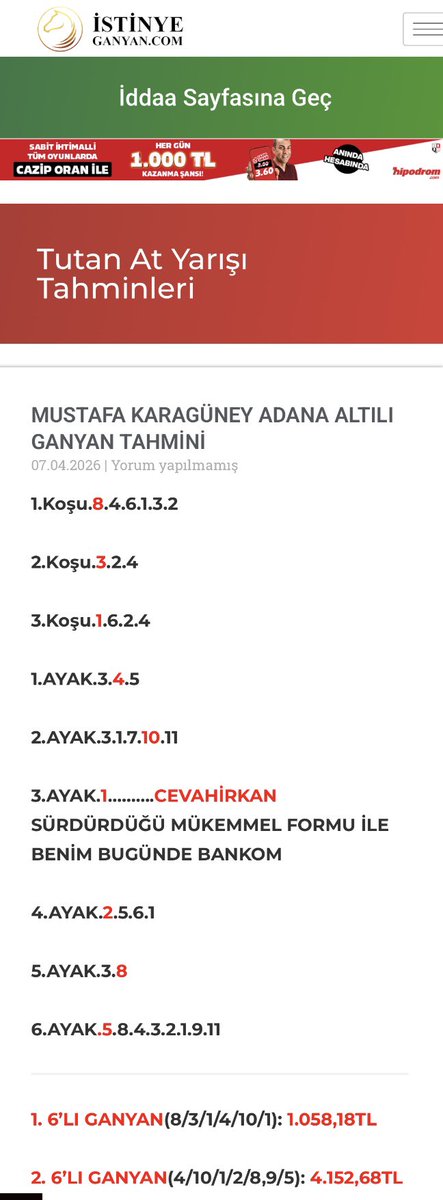 istinyeganyan.com

Sitemizde Adana koşularında ￼Bayimizin tahmini,Apranti Kemal Bucak ve Mustafa Karagüney 8 de 8 yaptılar🎯

🫰1.058.18₺

🫰4.158.68₺

istinyeganyan.com

“Bizde kazanmak moda”

<a href="/UurAltun6/">Uğur Altun</a> 
<a href="/CuneytbeyMeral/">cüneyt meral</a> 
<a href="/JPjA17e1ETESv5b/">cemhao79</a>