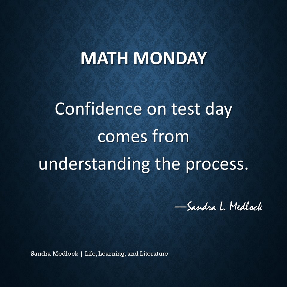 SandraMedlockTx's tweet photo. Math Monday: When More Practice Stops Helping Test Scores. https://t.co/A2jGtLW8Q4