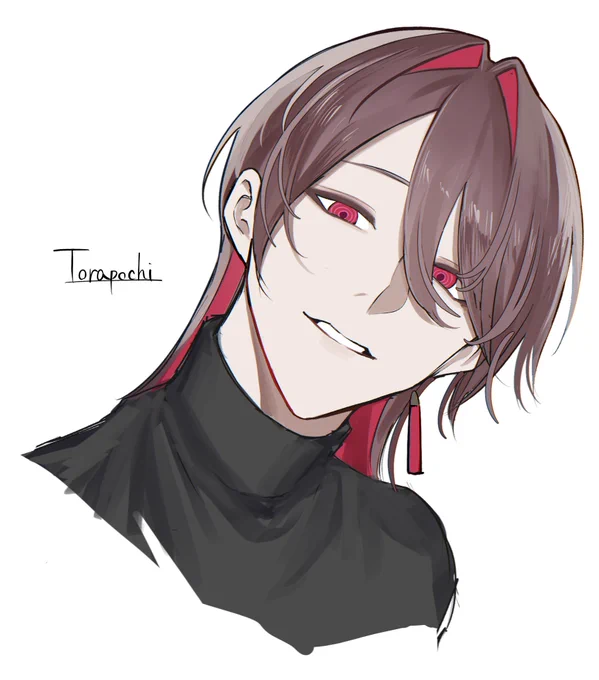 落書き! 髪の練習をしたかった