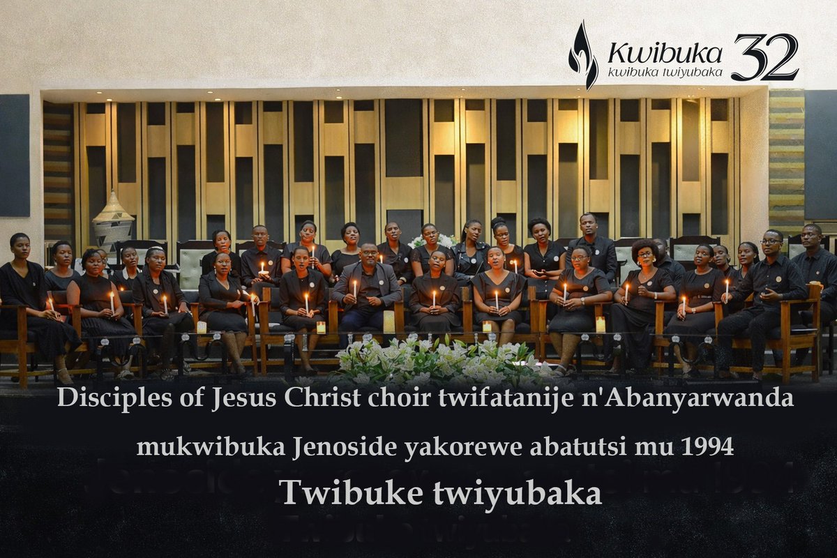 disciples_choir's tweet photo. #KWIBUKA Disciples of Jesus Christ choir twifatanije n'Abanyarwanda mukwibuka Jenoside yakorewe abatutsi mu 1994 https://t.co/cdDu4EFVbP