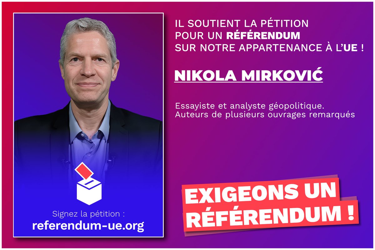 Pétition 🇫🇷⚡️ 🇪🇺 #RefUE2005 tweet media