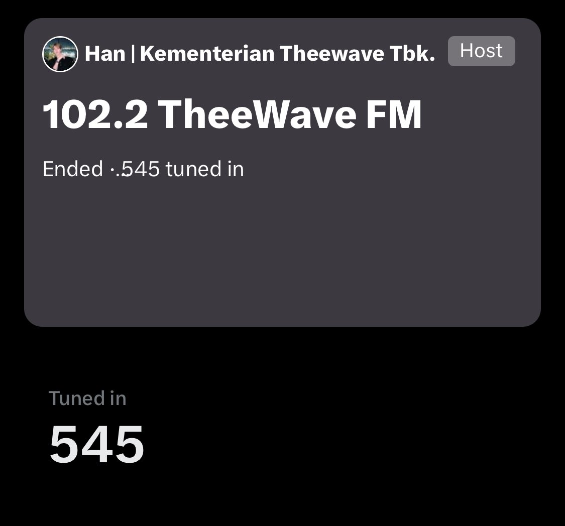 Han | Kementerian Theewave Tbk. tweet media