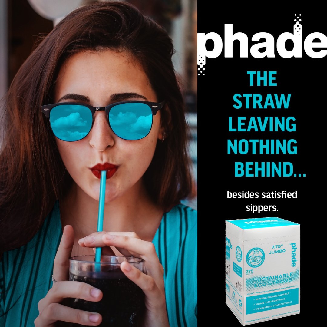 phadeStraws's tweet image. Want to know where you can buy our marine biodegradable, home and industrial compostable phade blue straws? You can order the straw made to go away, right here: bit.ly/3LIR26x #phade #marinebiodegradable #compostable