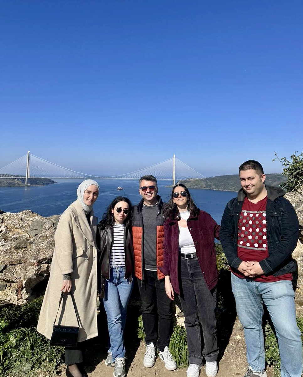ACingozLab's tweet image. We explored the 13th-century Yoros Castle and took in Istanbul from the northernmost point of the Bosphorus. A perfect mix of history, views, and team vibes! 🏰🌿 #TeamOuting 
#CingözLab