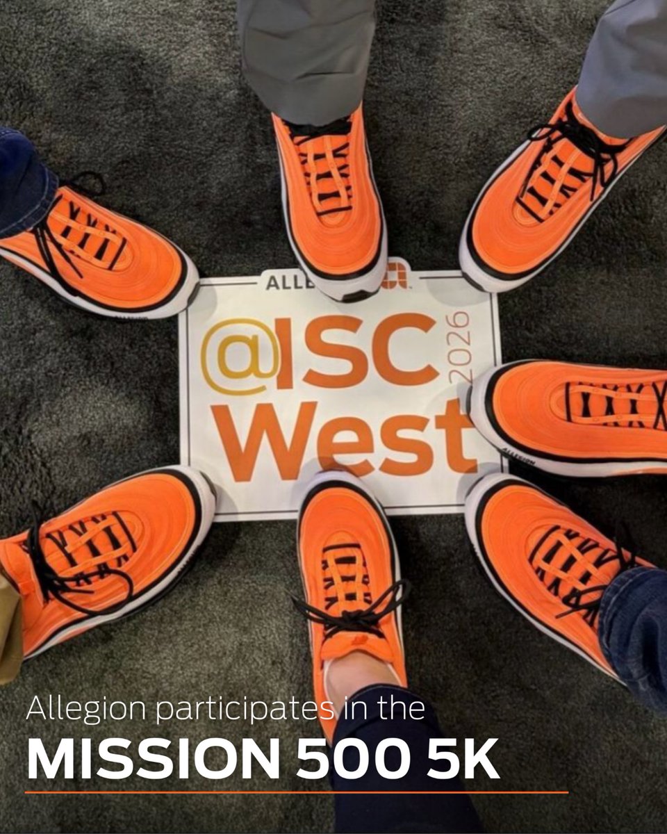 AllegionPlc's tweet photo. #ISCWest2026 is in the books! From March 23–27, Allegion and our brands connected with security professionals in Las Vegas, sharing insights on current trends and showcasing solutions that are shaping the future of security and access.

@SIAonline #ISCWest #security #access https://t.co/bzHS8uVy6M