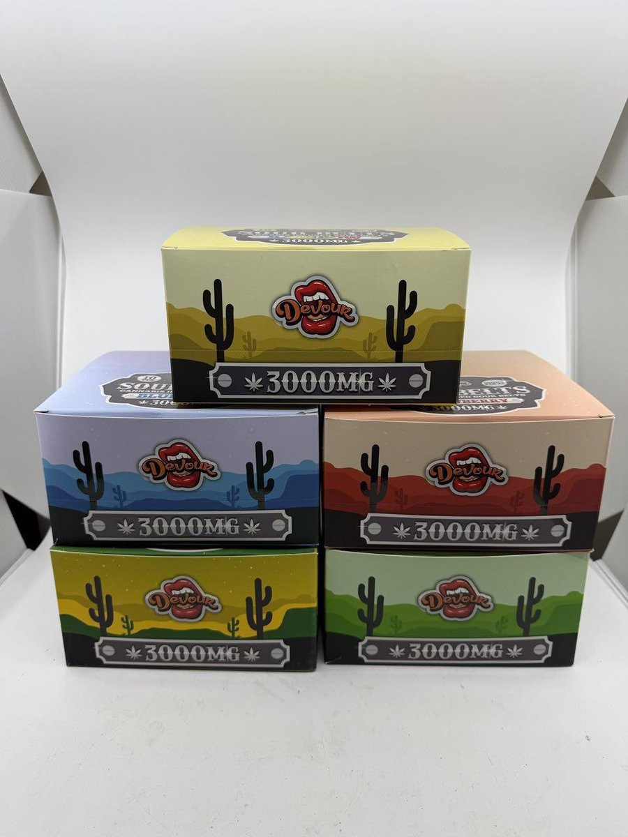 therapy_disp's tweet image. DEVOUR 3000MG SOUR STRIPS 👅🍭

Super tasty edibles by devour, multiple flavors &amp;amp; they SMACK! 🔥🍭