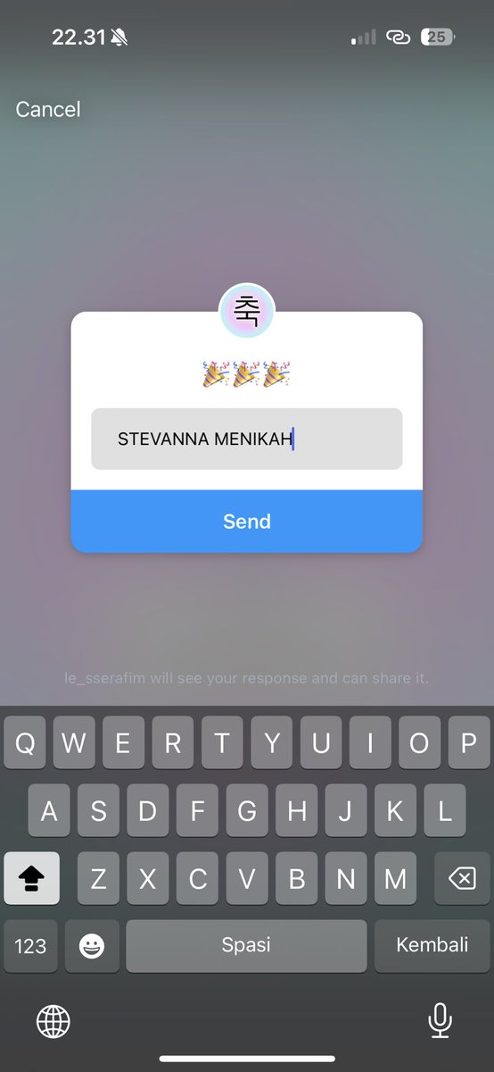 pengennya sih celebrate ini