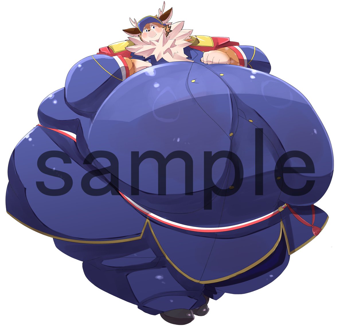 絶賛原稿中ではありますが、別途アクスタなど出してみようかと…でっかい卑猥な衣装の上総ちゃんは好きですか、私は好きです。無事完成したら関西ケモけでわっふるさんどブースに置いていると思います。しかし私が描くと丸くなるなりますね。 