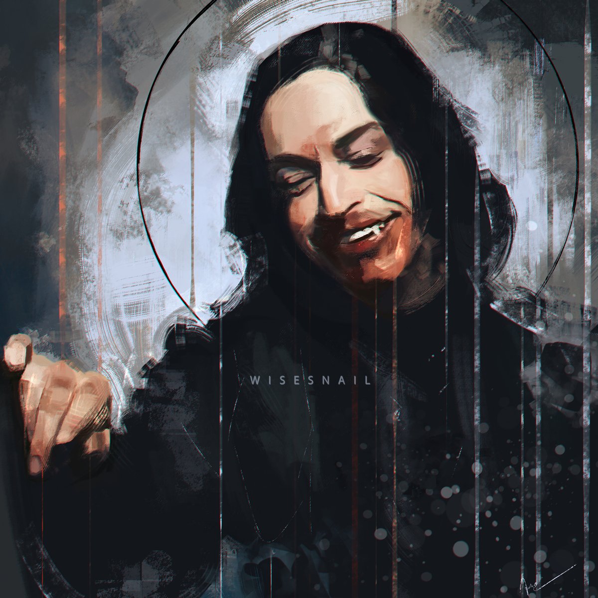 WisesnailArt's tweet photo. I really really like to paint this guy!
A little sketch to avoid thinking... I hope you like it ๐
#CalebLandryJones #Dracula #Dracula2025 #DraculaALoveTale #CountDracula #SpeedPainting #Wisesnail https://t.co/g0FpxpZyzo