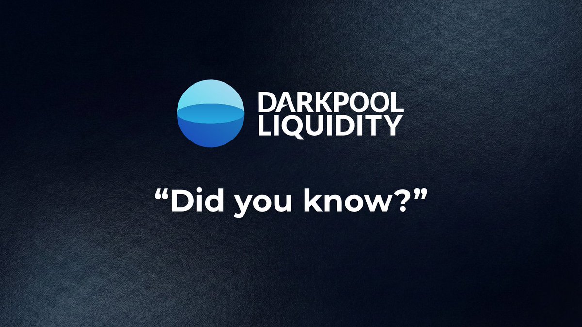 Darkpool Liquidity tweet media
