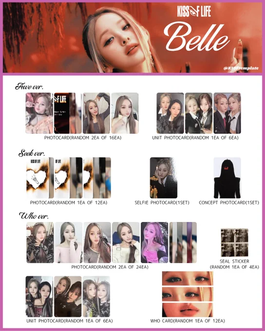 KISS OF LIFE template on X: 