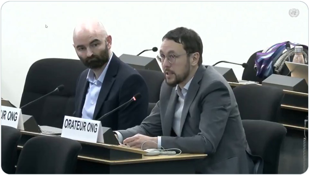 PBIcanada's tweet photo. Peace Brigades International was present at the 61st session of the Human Rights Council in Geneva, Switzerland: https://t.co/MXUfZuQ0FM #PBIaccompanies https://t.co/o0ny8GCz35