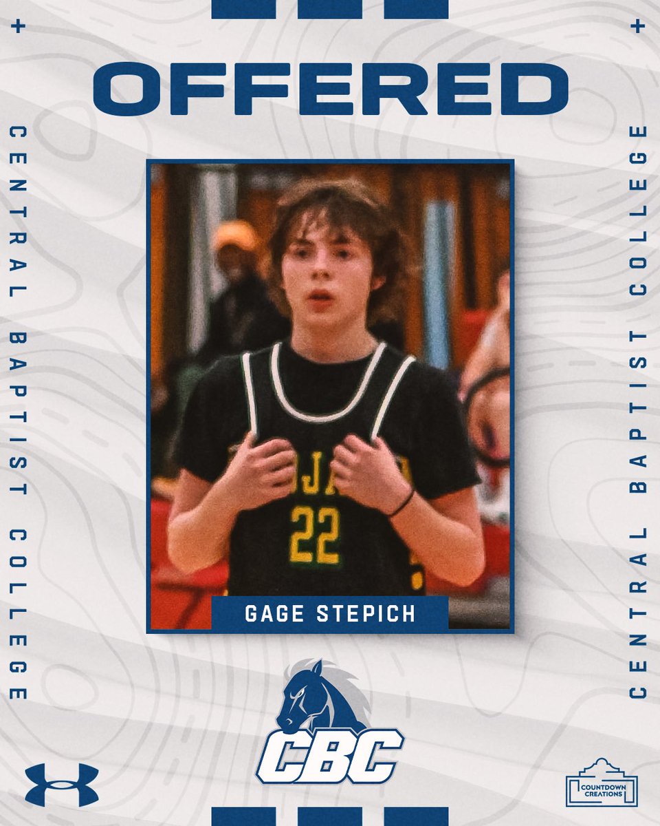 Gage__11's tweet photo. After a great conversation with Coach Henson, I am happy to receive a scholarship offer from Central Baptist College. @AllNOneSports1 @NXTLevelSN @CentralBaptMBB https://t.co/e2nKbXfA65