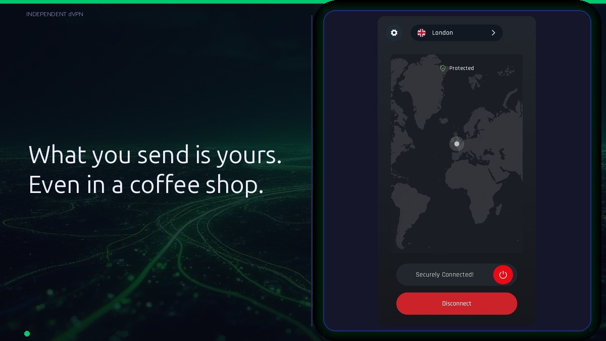 Independent dVPN tweet media
