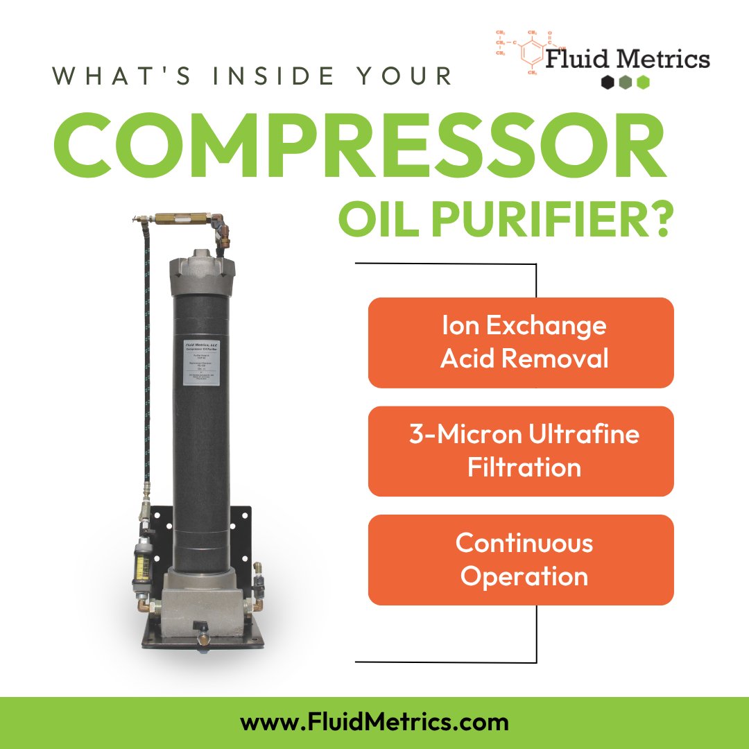 fluid_metrics's tweet photo. Your oil is being attacked right now. Acids. Oxidation. Particle buildup. The COP neutralizes all of it — continuously. 🔗 https://t.co/Ec2PYDDDOv
#CompressorMaintenance #IndustrialReliability #PreventiveMaintenance https://t.co/mlpDW2lToi