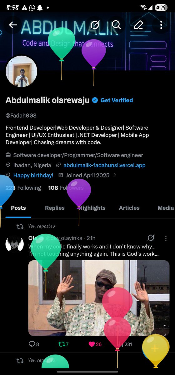 Abdulmalik olarewaju tweet media