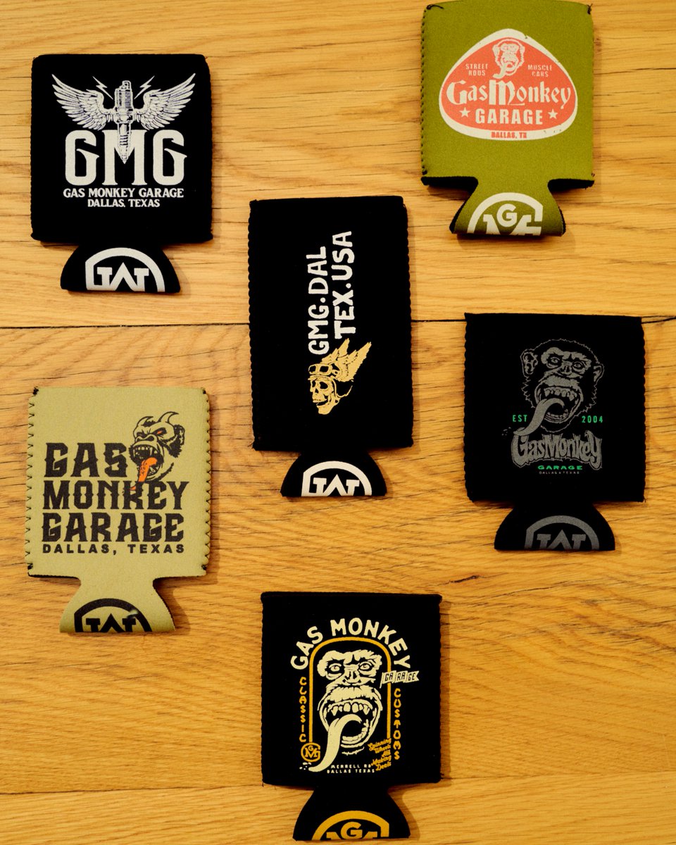 GasMonkeyGarage's tweet image. Today is NATIONAL BEER DAY!!! 🍺
We have a few GMG exclusives to help you enjoy a cold one ☀️
🍺 GMG Koozies
🍺 GMG Bottle Openers
🍺 GMG Exclusive Pint Glass

Head over to GasMonkeyGarage.com, visit @GasMonkeyIcehouse, or the Gas Monkey Merch Store at 2330 Merrell Rd,