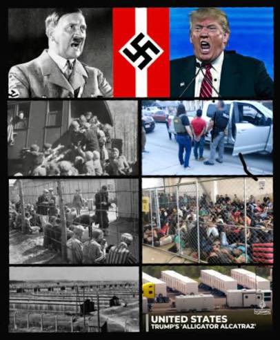 youknowit0609's tweet image. No ifs or buts Trump is as evil as Hitler . #TrumpsWars #nazi