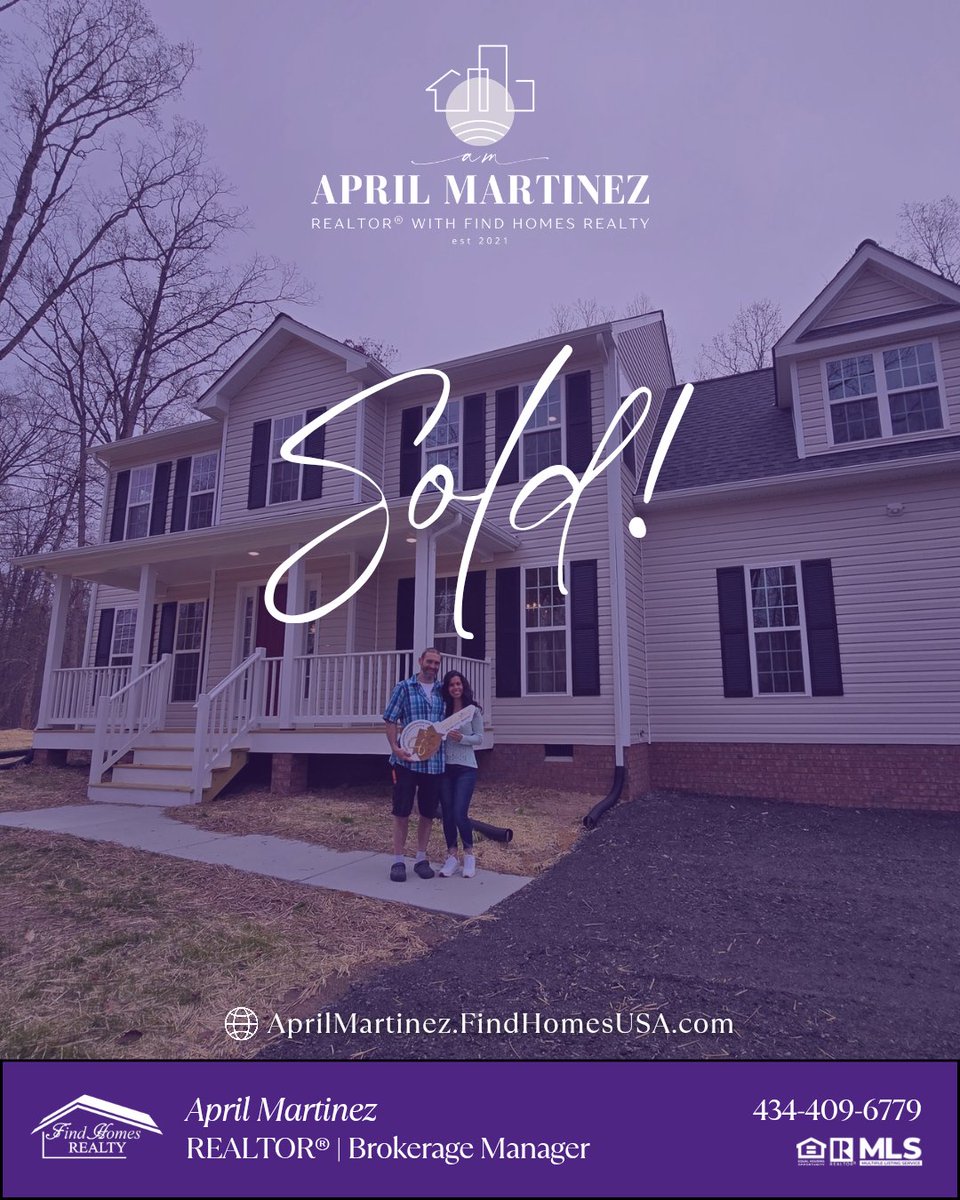 April7Martinez's tweet photo. Congratulations to my amazing buyers—thank you for entrusting me with your journey to a new home! Wishing you endless joy and unforgettable memories ahead. 🏡🔑 https://t.co/swxZW7832Y https://t.co/TZpYNqst1i