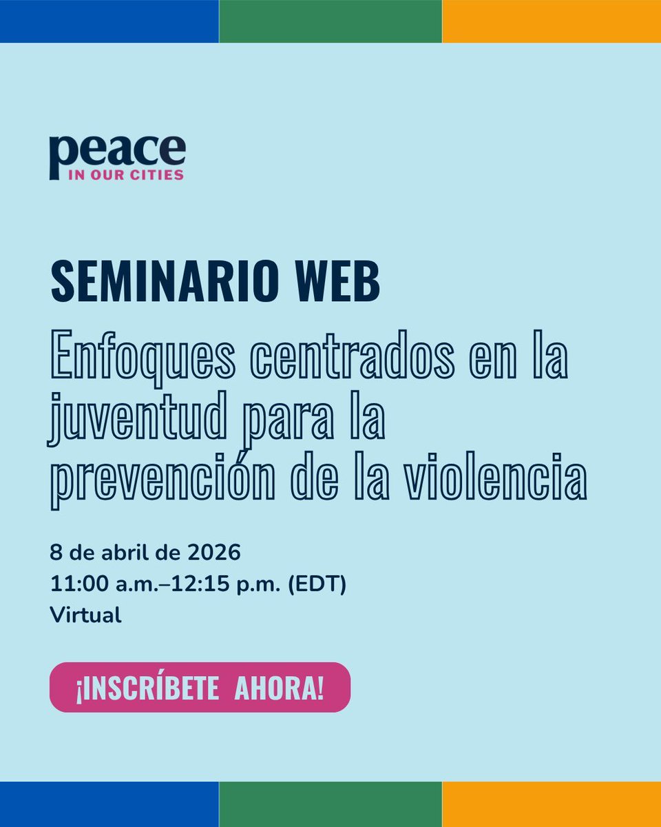 Peace in Our Cities Network tweet media