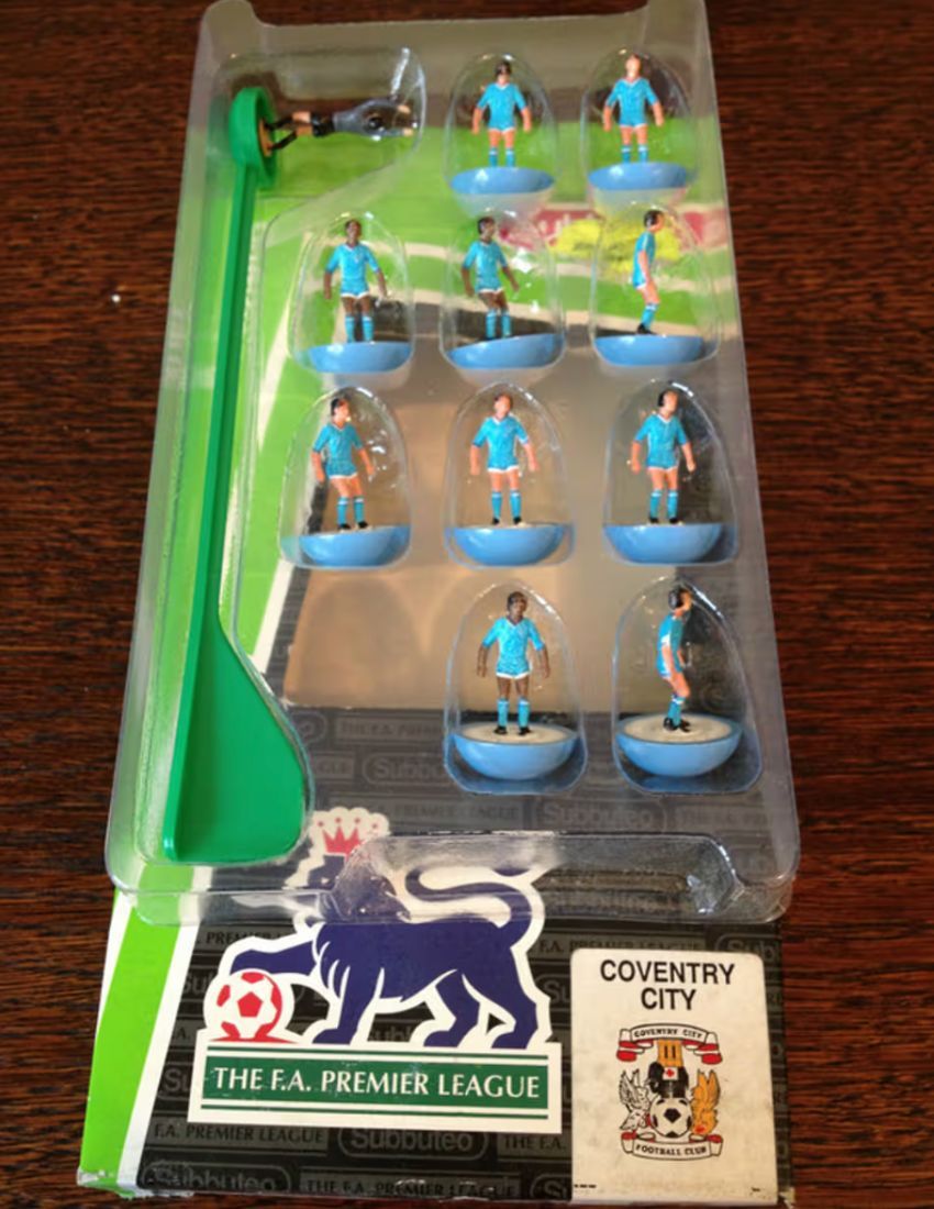 Subbuteo Team Réf 206 Boîte Équipe Subbuteo Coventry City - édition