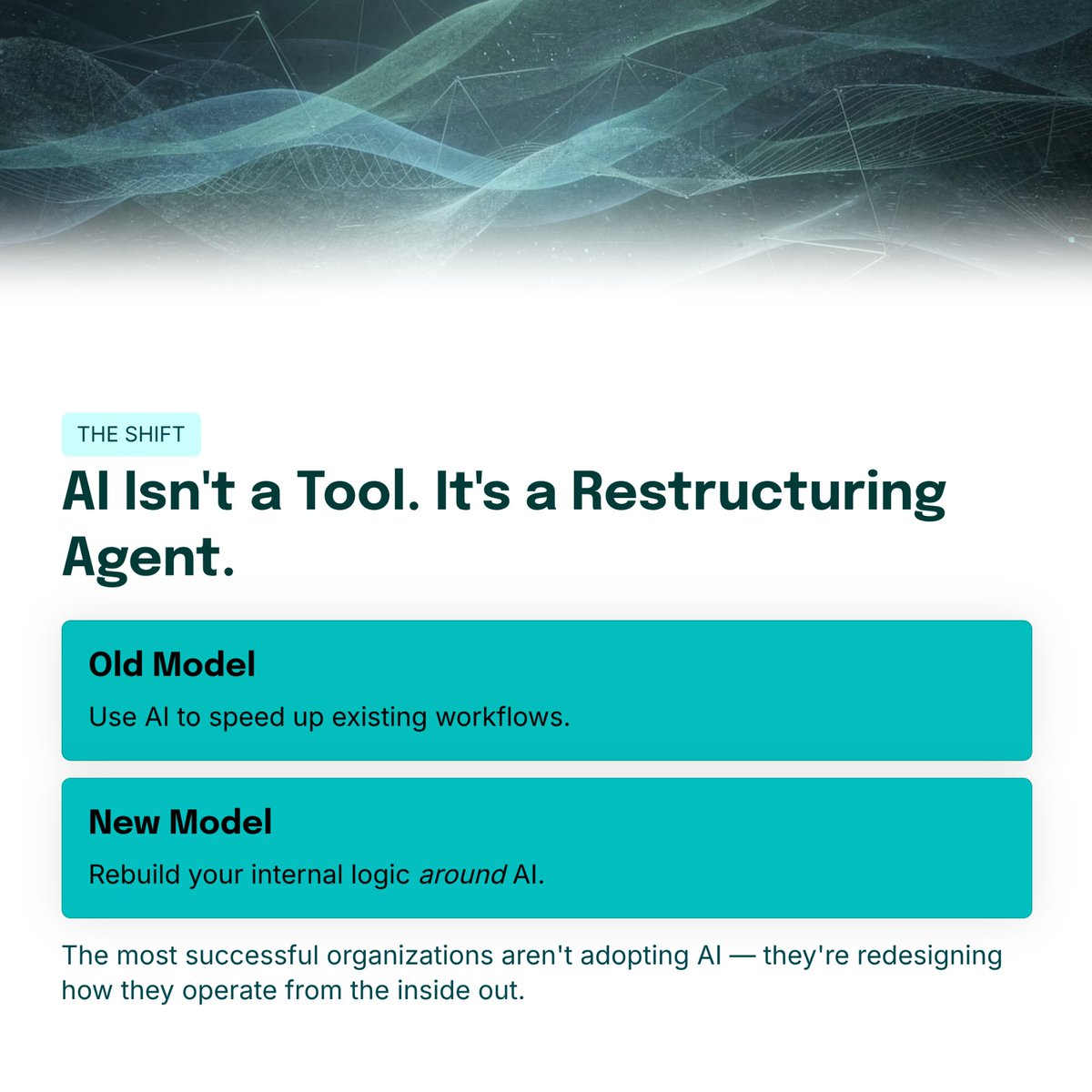 GenAIEnable's tweet photo. We can enable your team to focus on what matters.
#GenerativeAI #OpEx #OperationalDebt #BusinessTransformation #GenAIEnable #FutureOfWork https://t.co/gvDwNafEoG