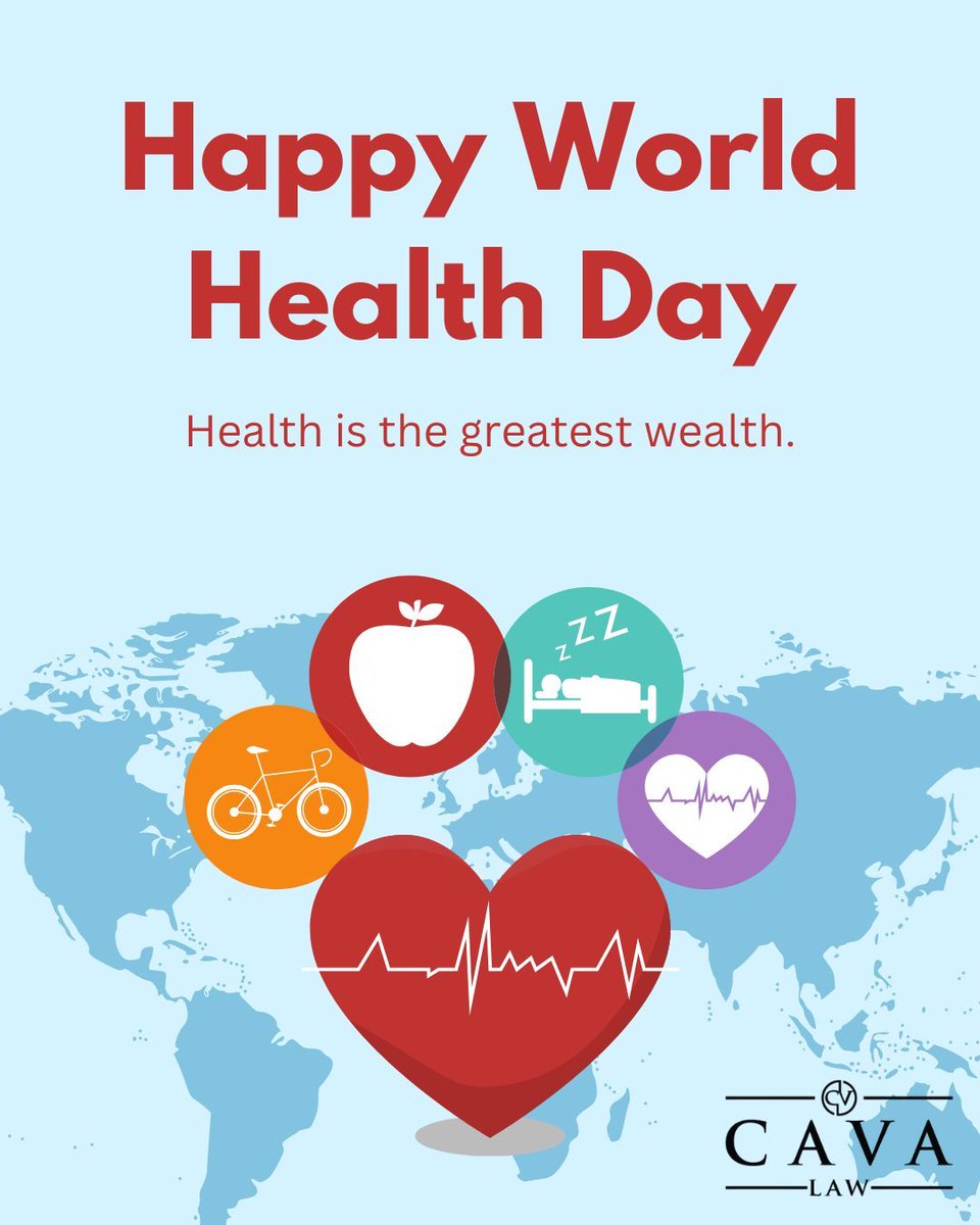 cavalawmiami's tweet photo. Financial stress can impact your health more than you think.
This #WorldHealthDay, prioritize your well-being solutions exist. ⚖️ #HappyWorldHealthDay #CAVALaw https://t.co/Z81eTlyxKB