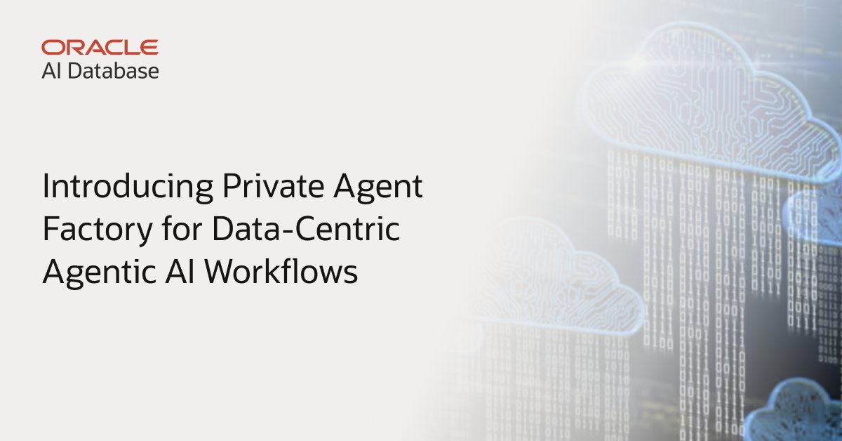 Oracle AI Database tweet media