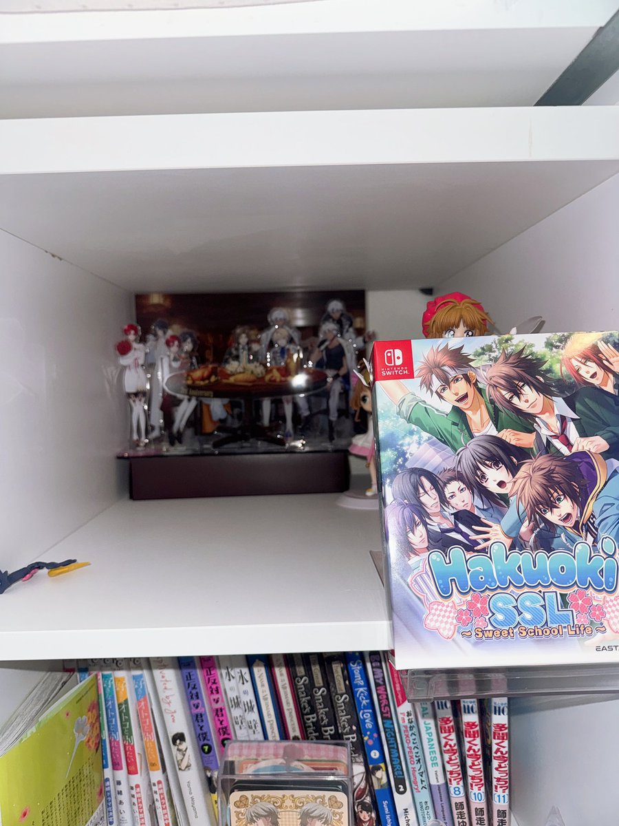 stephthefangirl's tweet image. I keep seeing everyones amazing otome shelves on my timeline🥺

My shelves are a work in progress, trust 💦😭 
#otometwt