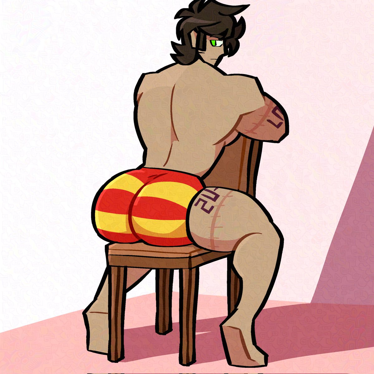 Ass practice round 2 because I liked the first drawing