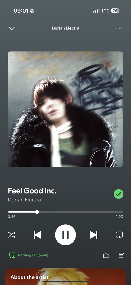 This cover by Dorian Electra has got me gripped lmao