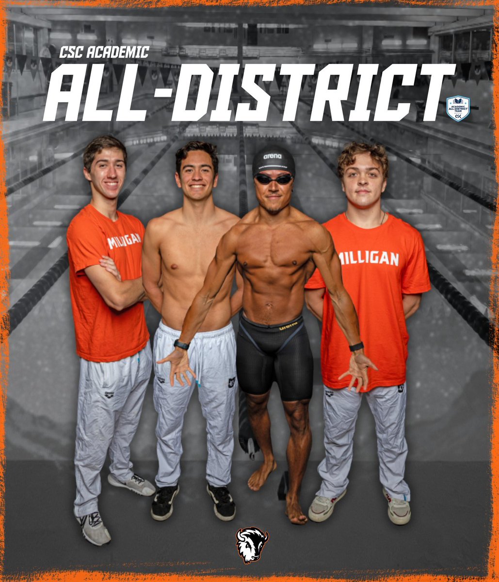MilliganBuffs's tweet photo. ๐๐ฐ๐ฎ๐ฑ๐ฒ๐บ๐ถ๐ฐ ๐๐ผ๐ป๐ผ๐ฟ๐ ๐๐
@milliganswimming had 8๏ธโฃ members named CSC Academic All-District Team honorees ๐ค
Head to https://t.co/xQaJD23mdn to read more! ๐ฒ
#MountaintopMentality๐ | #WaterBuffs https://t.co/DVkrNPtDpa