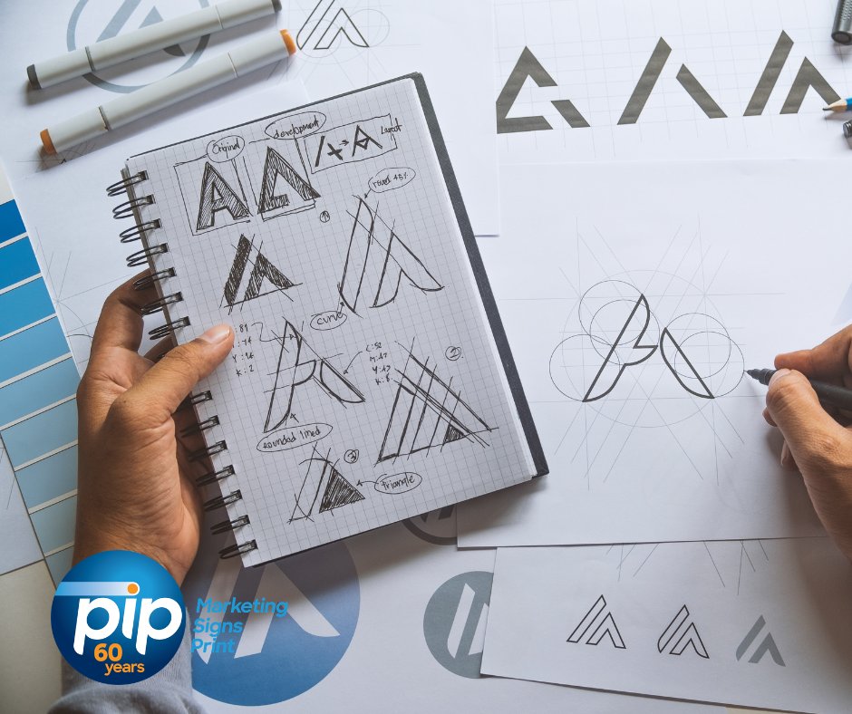pipcorp's tweet photo. At PIP, we design with intent. Every color, every layout, every detail is built to pull attention and hold it. Then we bring it to life across print, signs, and every surface your brand touches.
When everything looks right, everything feels right. 
#PIP #GraphicDesignDay https://t.co/DYCKDqm3sC