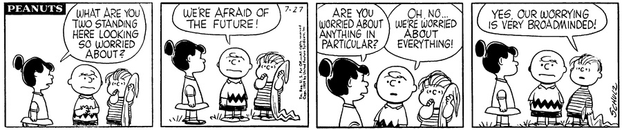 daily charlie brown and linus van pelt tweet media