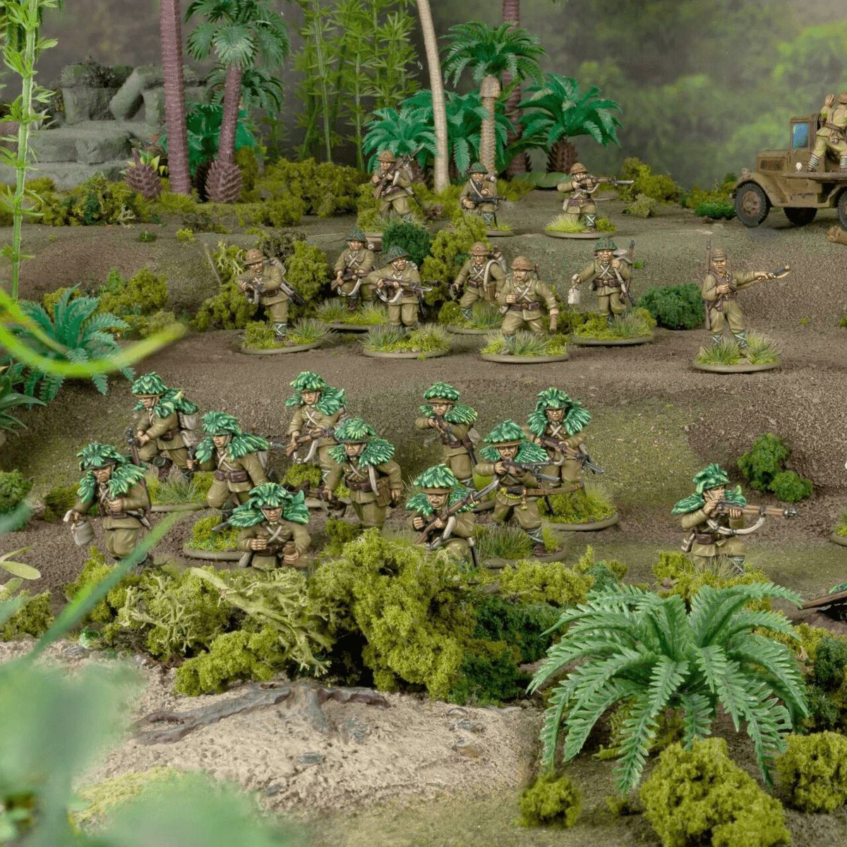 WargamesIll's tweet image. In the first article of this month, Warlord Games takes us on a tour of this month's Freebie Frame: Imperial Japanese Infantry.

Read in The Vault: buff.ly/ZJ8ULJT

#TerrainTuesday #Wargames #Wargaming #Wargamers #Tabletop #TabletopGaming #WorldWarTwo @WarlordGames