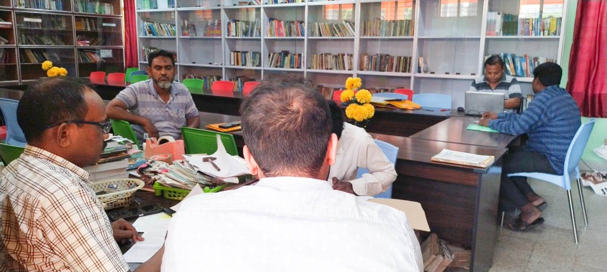 Admission process of #JNVST 2026-27 started at PM SHRI JNV Murshidabad W.B by the teachers under the supervision of Sh. Tapan Kumar Mistri (Principal) &amp; Sh. Alok Kumar Gautam (Vice Principal).
#JNVActivity 
<a href="/NVS_HQ/">NVS INDIA</a> 
<a href="/EduMinOfIndia/">Ministry of Education</a>