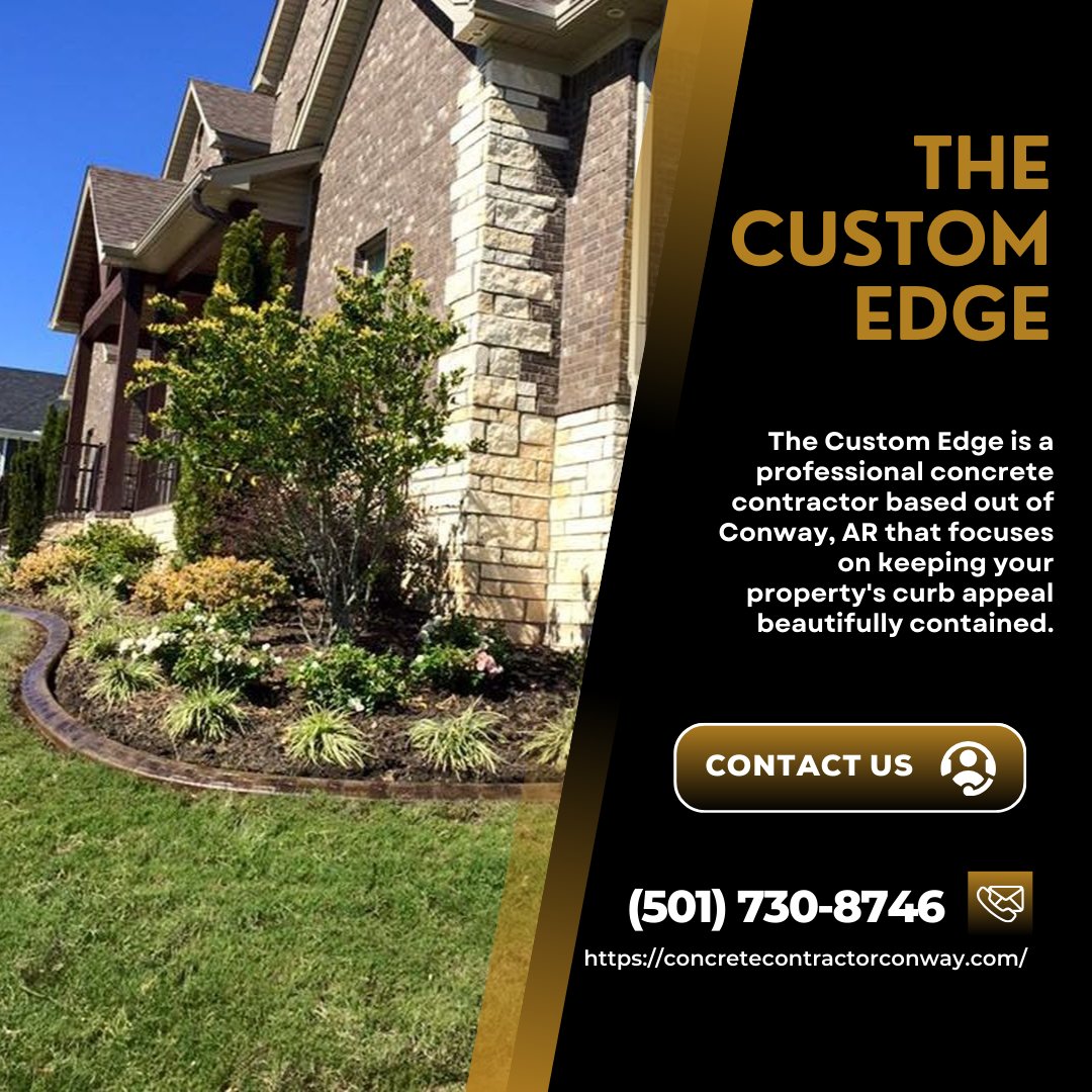 Clean lines can completely transform your yard, and our landscape edging services do just that. We focus on detail and durability in every job. Message us now to schedule your service. #LandscapeEdging
concretecontractorconway.com/contact