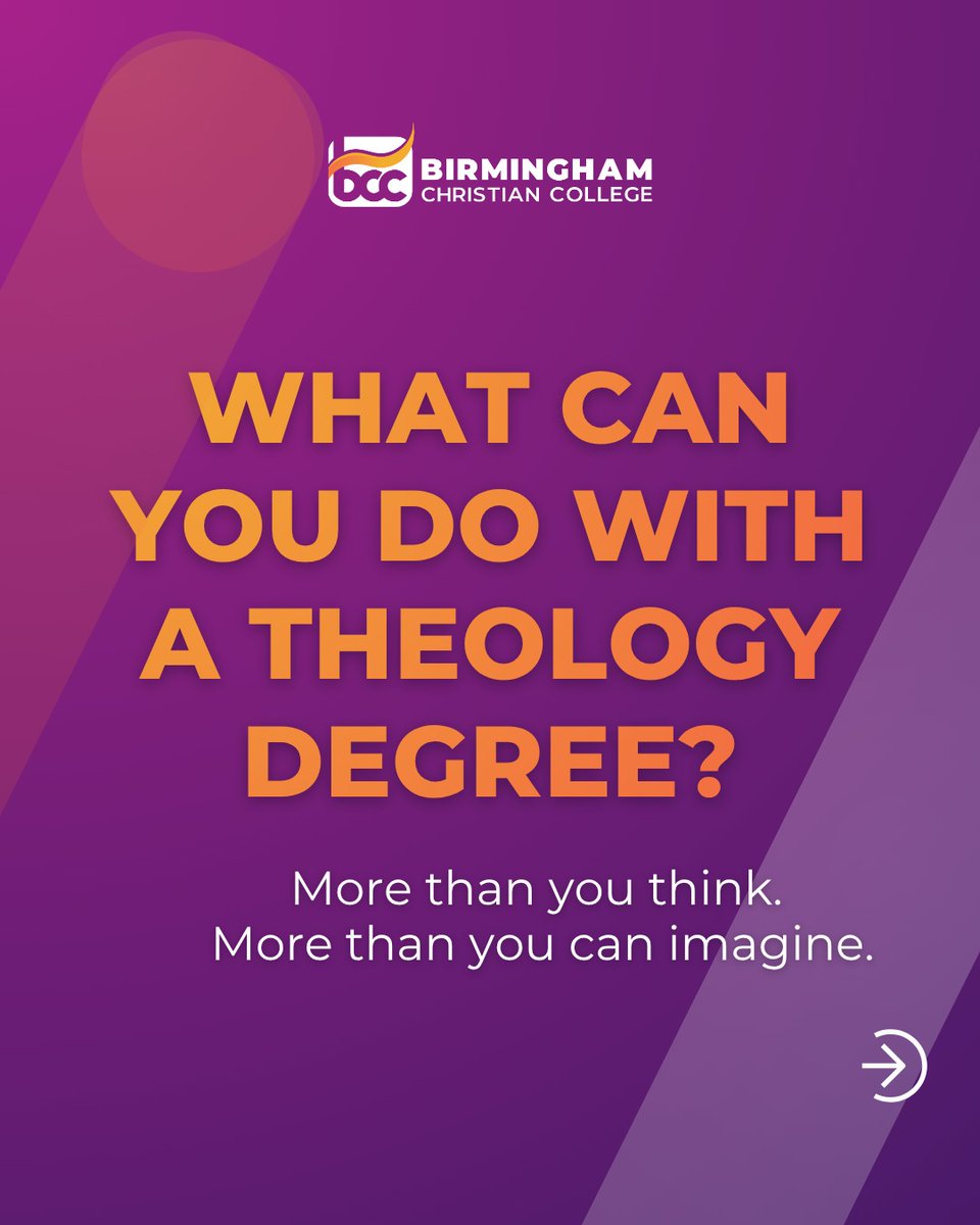 thebccoll's tweet photo. Think a theology degree only leads to one place? 

Think again. 

A thread on where your faith and your future could take you 👇 https://t.co/lKsmXihSoO