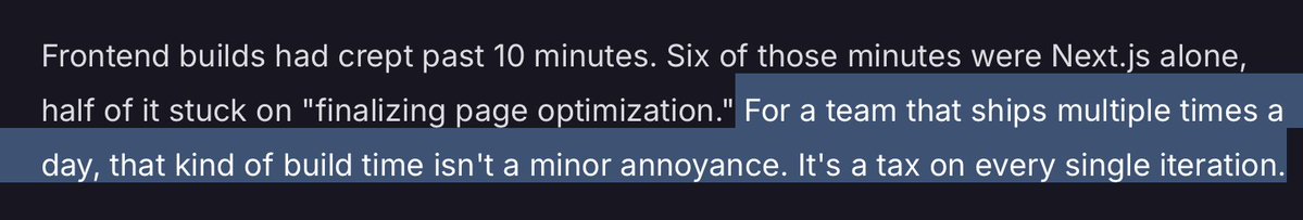 ben (is hiring engineers) tweet media