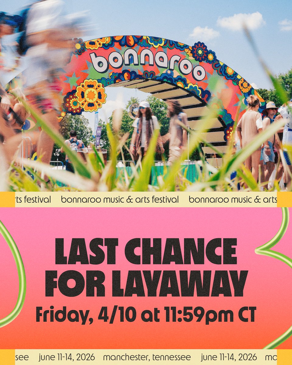 Bonnaroo tweet media