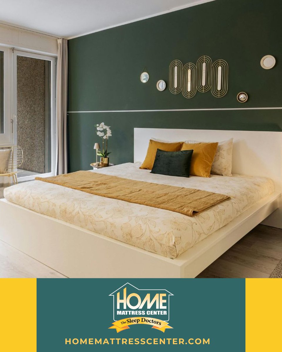 Who says spring has to mean pastels? 
🌱 Sometimes deeper tones make everything else feel brighter. 
What color makes your bedroom feel grounded right now?