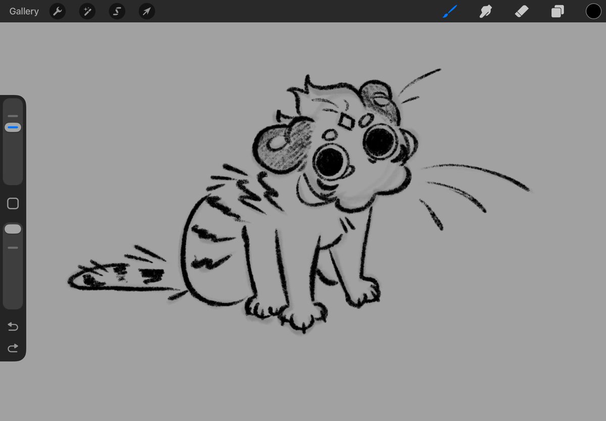 CloverDaBirb's tweet image. New brush test with baby nutmiger

#nutmegtigercookie