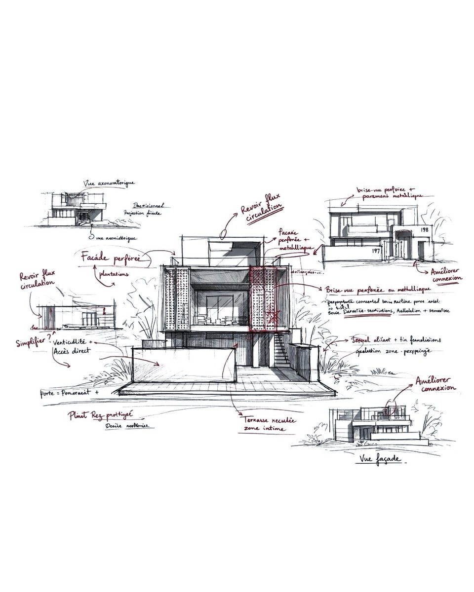 iam_blacklegacy's tweet image. De l’intention à la forme. Esquisses d’intentions architecturales. 

#Architecture #Sketch #WestAfrica #Sustainable