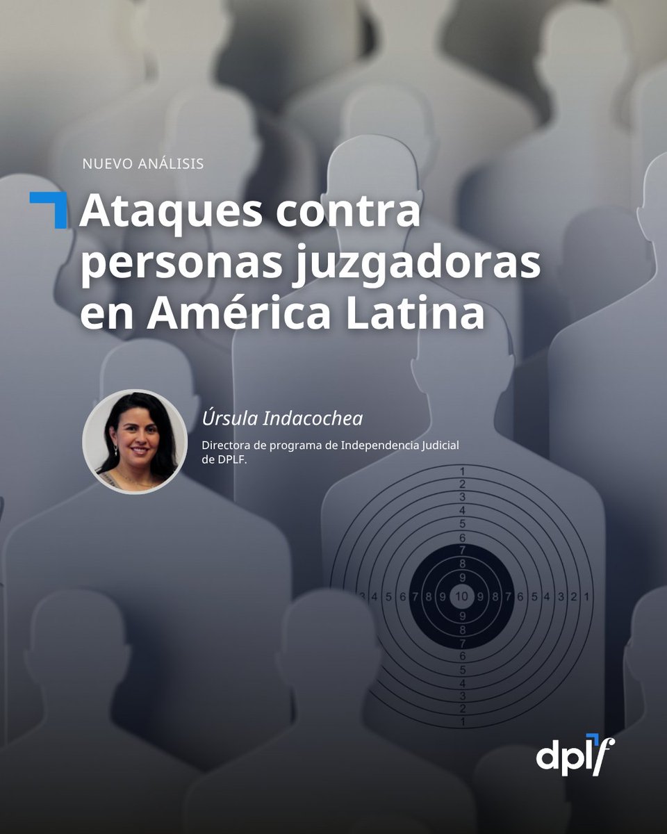 En distintos países de América Latina se repiten ataques contra jueces y juezas: estigmatización pública, denuncias múltiples, reformas regresivas y presiones económicas.

✍️ <a href="/uindacochea/">Ursula Indacochea</a> analiza las tendencias y sus impactos: dplf.org/ataques-contra…