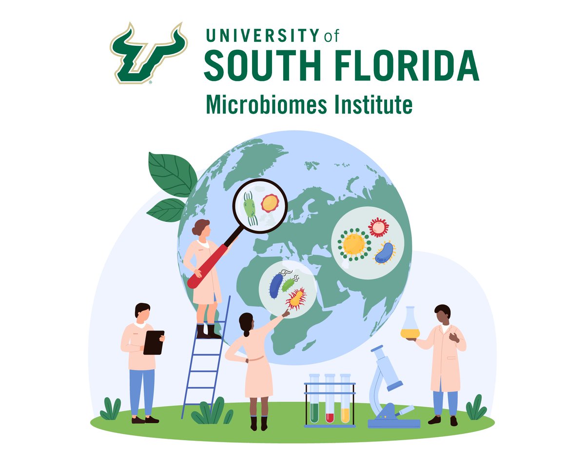 USFMicrobiomes's tweet photo. This #WorldHealthDay, the #USFMicrobiomesInstitute highlights the #microbiome, an unseen force shaping immunity, #health, and lifelong well‑being. Through collaborative, #translationalscience, we’re advancing knowledge that supports healthier futures for people and communities. https://t.co/5TgrC9B23d