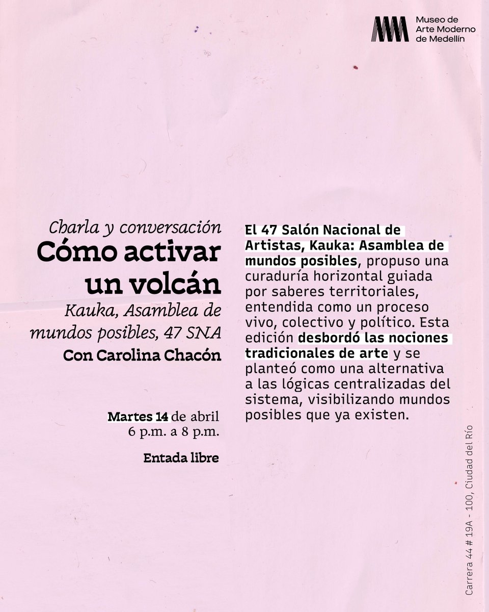 Museo de Arte Moderno de Medellín tweet media